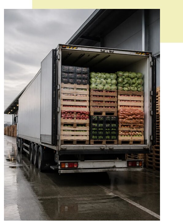 Перевозка плодоовощной продукции в Еманжелинск по цене от 5136 р. | Агросервис-Мнж