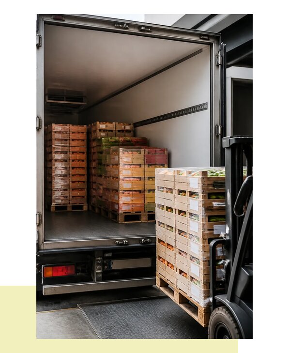 Перевозка сельхозпродукции на паллетах с доставкой в Еманжелинск
